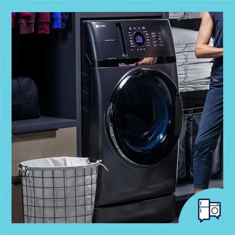 Let's dive into the world of laundry reimagined. . Ge profile one and done washer and dryer